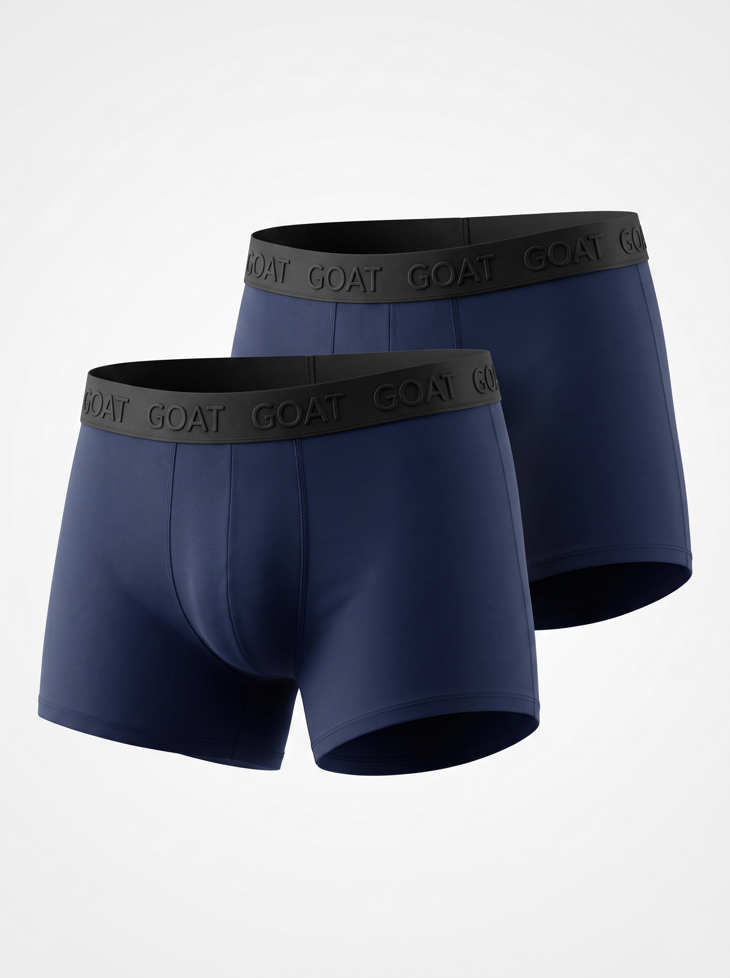 GOAT Trunks Cotton Blend - Pack of 2 - Navy Blue