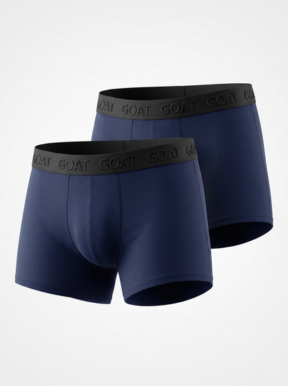 GOAT Trunks Cotton Blend - Pack of 2 - Navy Blue