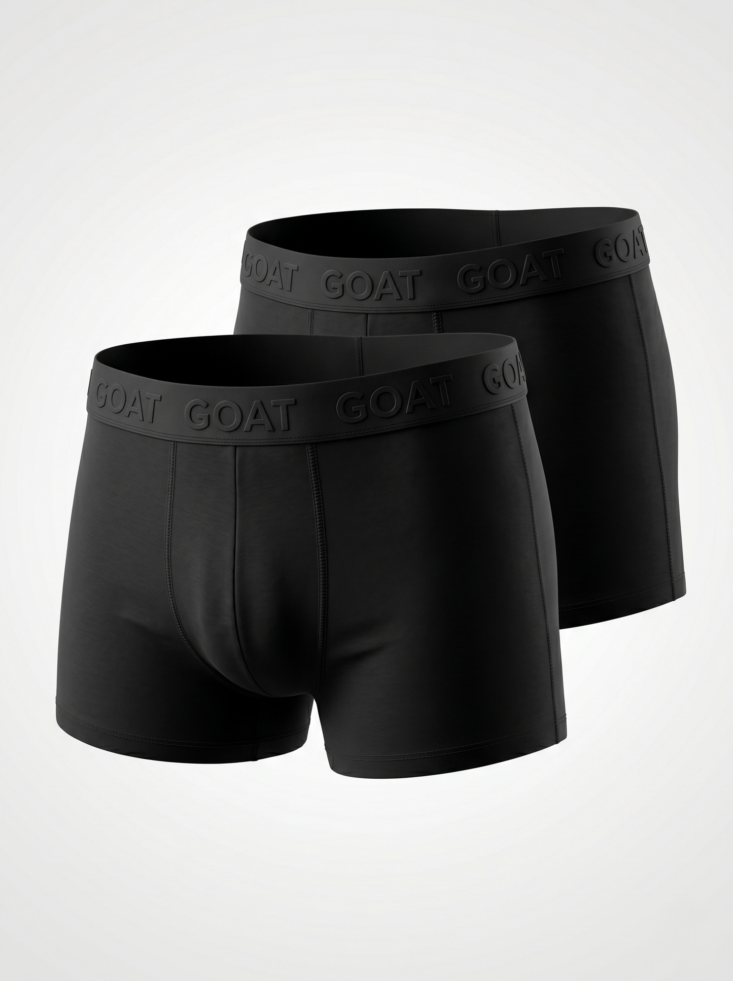 GOAT Trunks Cotton Blend - Pack of 2 - Black